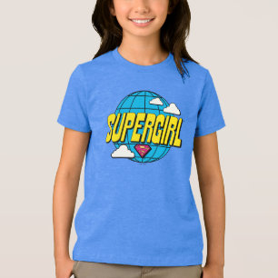 T-shirt En Tri-matière Supergirl Graphique Pop Mondial