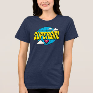 T-shirt En Tri-matière Supergirl Graphique Pop Mondial