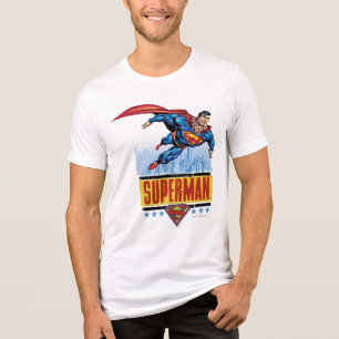 T-shirt En Tri-matière Superman avec paysage urbain