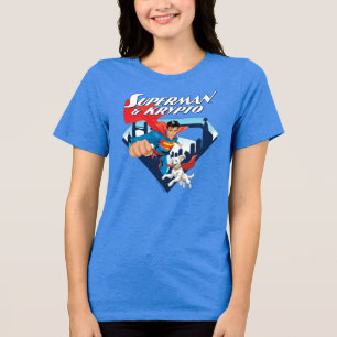 T-shirt En Tri-matière Superman & Krypto Soar
