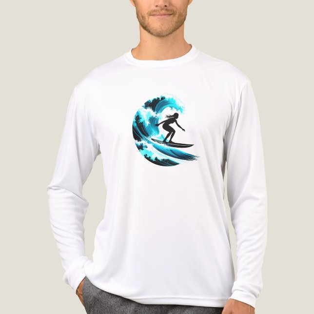 T-shirt En Tri-matière surfing (Recto)