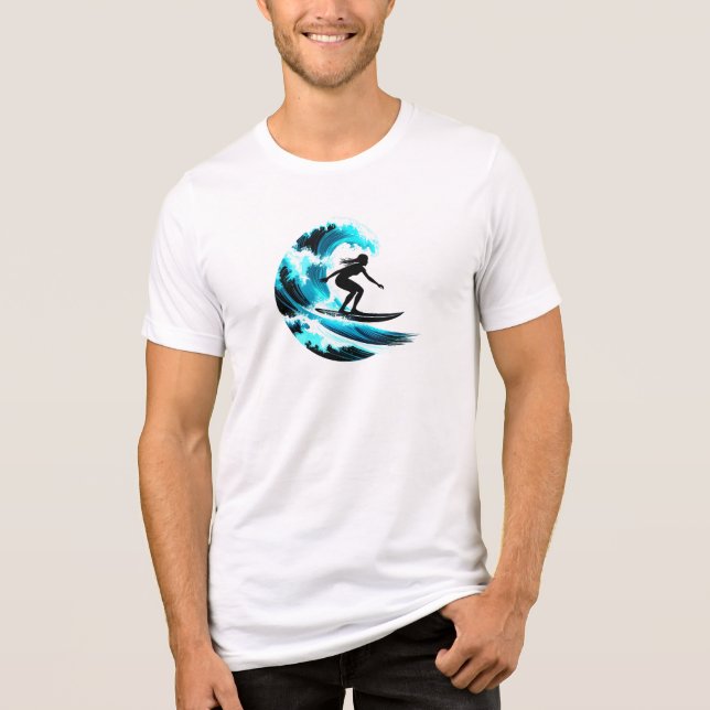T-shirt En Tri-matière surfing (Recto)