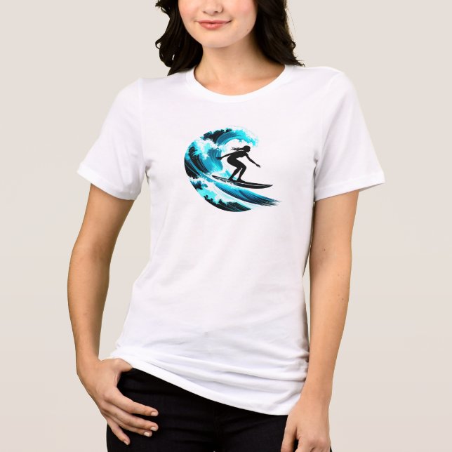 T-shirt En Tri-matière surfing (Recto)