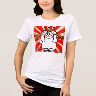 T-shirt En Tri-matière Sushi Maneki Neko Shirt