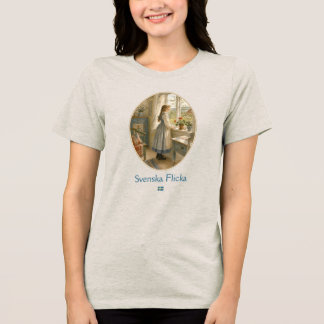 T-shirt En Tri-matière Svenska Flicka - Fille suédoise
