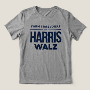 T-shirt En Tri-matière Swing State Voters for Harris Walz
