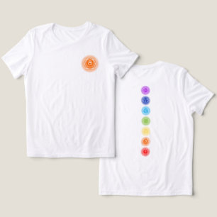 T-shirt En Tri-matière Symbole de Sacral Chakra Svadhisthana