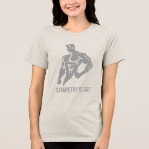 T-shirt En Tri-matière Symmetry Is Art Golden Era Bodybuilding Motivation