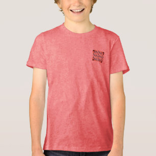 T-SHIRT  EN TRI-MATIÈRE T CHEZ LE GARÇON
