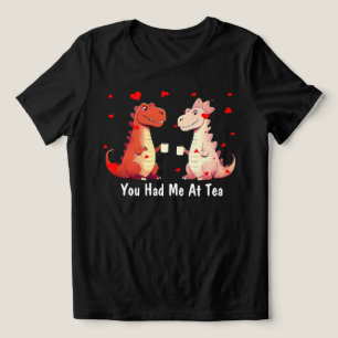 T-shirt En Tri-matière T-Rex Dinasaur Tee, Tu M'Avais Chez Tea Valentine'