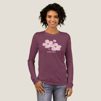 T-shirt En Tri-matière T-shirt à manches longues Sakura pour femmes