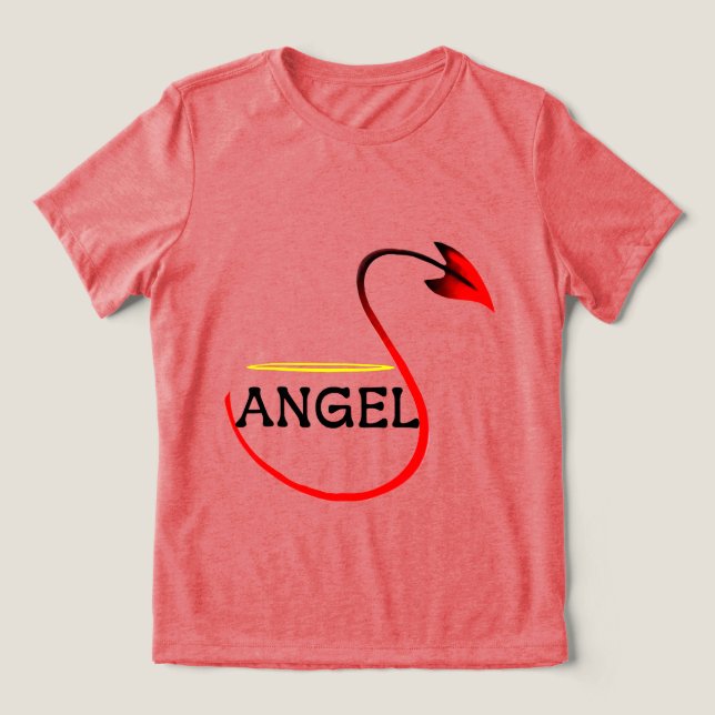 T-shirt En Tri-matière T-shirt Angel (Design Recto)