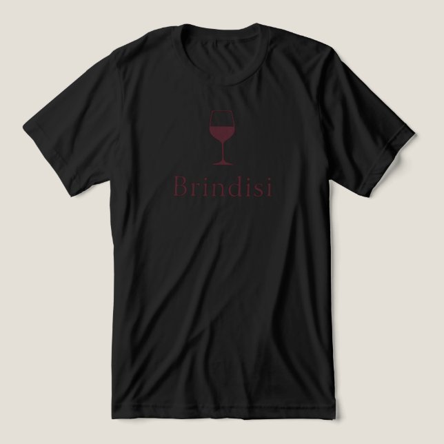 T-shirt En Tri-matière T-shirt Brindisi (Design Recto)