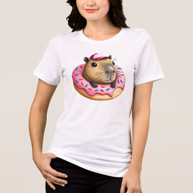 T-shirt En Tri-matière T-shirt Capybara (Recto)