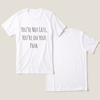T-shirt En Tri-matière T-shirt de croissance inspirante