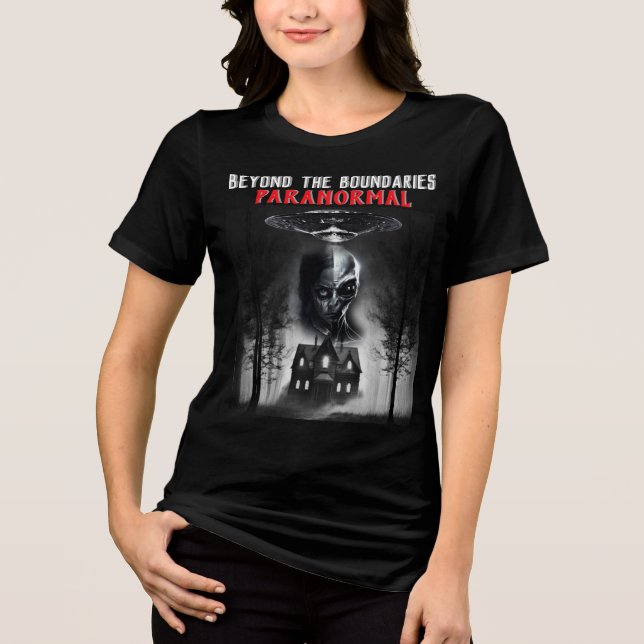 T-shirt En Tri-matière T-shirt de l'équipe paranormale féminine (Recto)