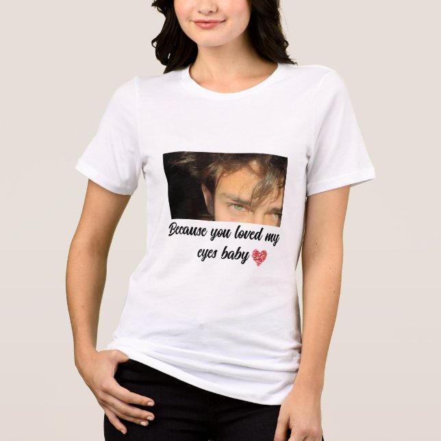 T-shirt En Tri-matière T-shirt des yeux cadeau (Recto)