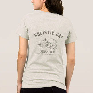 T-shirt En Tri-matière T-shirt éleveur de chats holistique - Neutre fémin