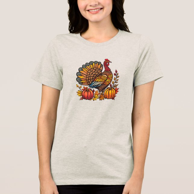 T-shirt En Tri-matière T-shirt féminin Turquie (Recto)