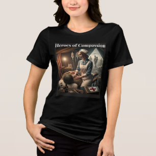 T-shirt En Tri-matière T-shirt Femme Bella+Canvas, Blanc, Adu