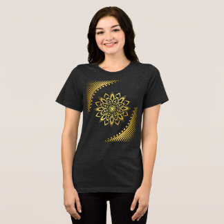 T-shirt En Tri-matière T-shirt femme Golden Mandala