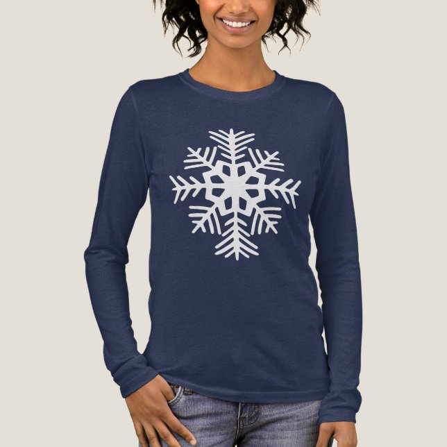 T-shirt En Tri-matière T-shirt flocon de neige (Recto)