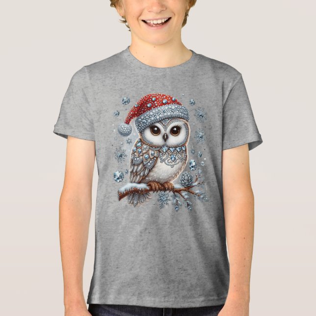 T-shirt En Tri-matière T-shirt garçon de Noël (Recto)