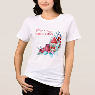 T-shirt En Tri-matière T-shirt Gnome With Christmas Tree