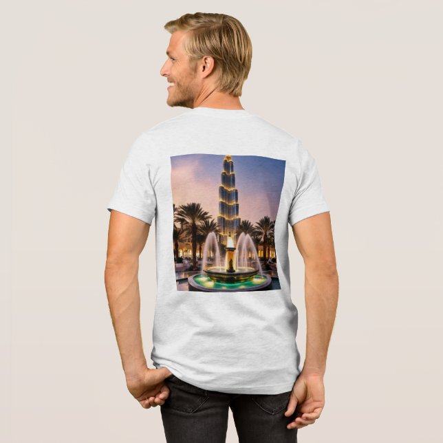 T-shirt En Tri-matière T-shirt Grande fontina Dubai (Évier)