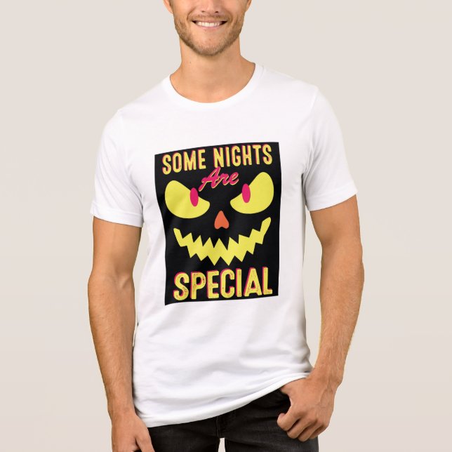 T-shirt En Tri-matière T-Shirt Halloween rempli d'effroi (Recto)