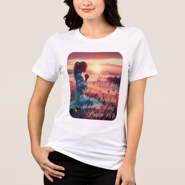 T-shirt En Tri-matière T-shirt 'Inspirer Faith' (Recto)