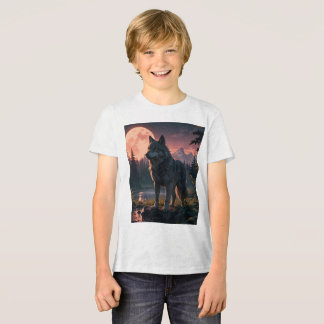 T-shirt En Tri-matière T-shirt loup de rêve