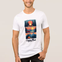 T-shirt Mode Camping | L'aventure dans la nature