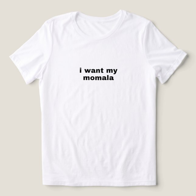 T-shirt En Tri-matière T-shirt Momala (Design Recto)