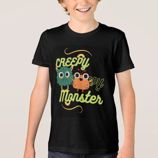 T-shirt En Tri-matière T-shirt monstre déplaisant (Recto)