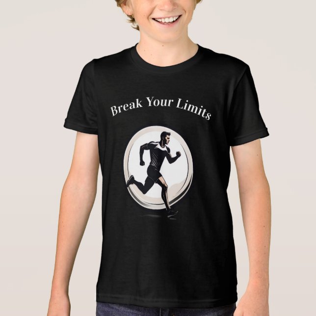 T-shirt En Tri-matière T-shirt mouvement Silhouette minimal - Graphisme m (Recto)