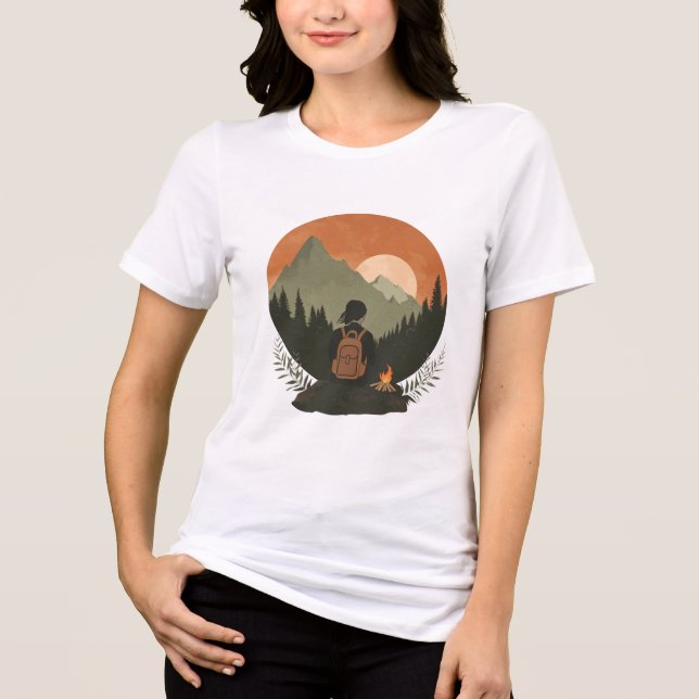 T-shirt En Tri-matière T-shirt Nomad Life Freelance (Recto)