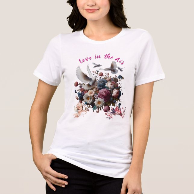 T-shirt En Tri-matière T-Shirt Romantic  (Recto)
