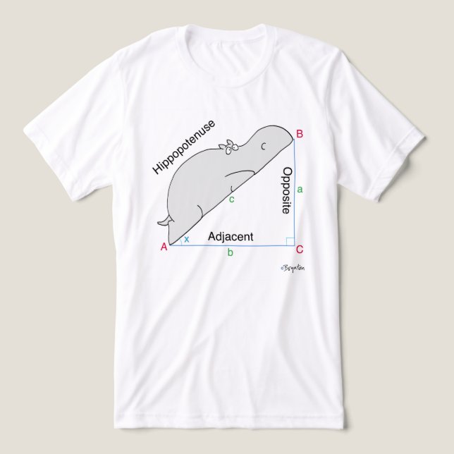 T-shirt En Tri-matière T-shirt Sandra Boynton (Design Recto)