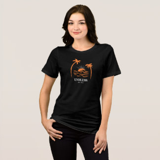 T-shirt En Tri-matière T-shirt sans fin