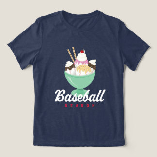 T-shirt En Tri-matière T-shirt Sundae de crème glacée de la saison de bas