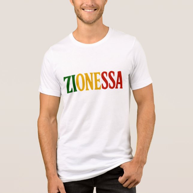 T-shirt En Tri-matière T-shirt unisex (Recto)