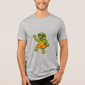 T-shirt En Tri-matière T-ShirtCool Turtle T-Shirt - Décontractée inspirée
