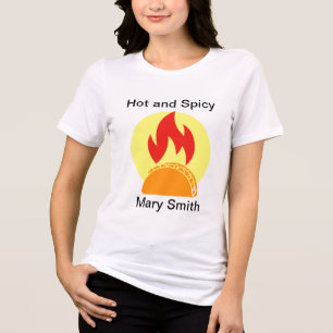 T-shirt En Tri-matière Taco chaud et épicé