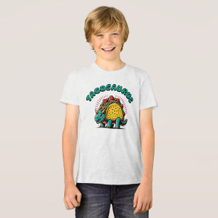 T-shirt En Tri-matière Tacosaurus Drôle de Dinosaure