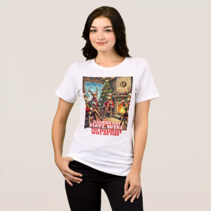 T-shirt En Tri-matière Tant que j'ai des rennes de vin