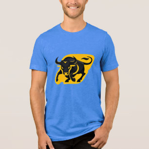 T-shirt En Tri-matière Taureau de charge - Puissance en mouvement