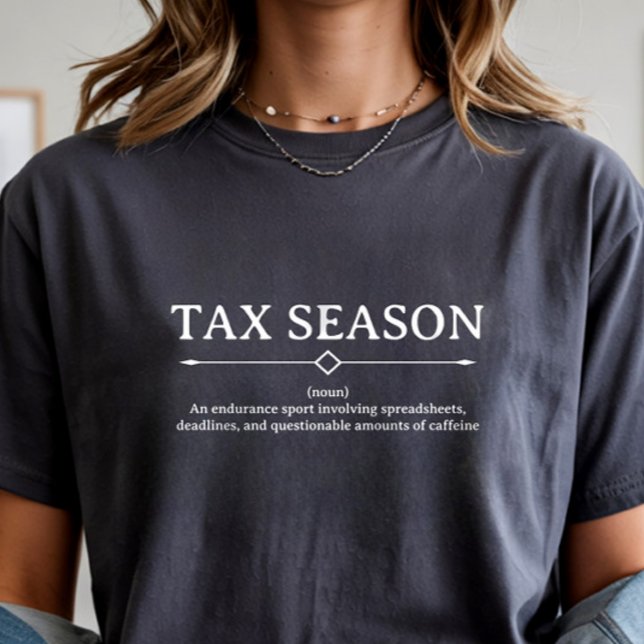 T-shirt En Tri-matière Tax Season Accountant Accounting Funny (Créateur téléchargé)