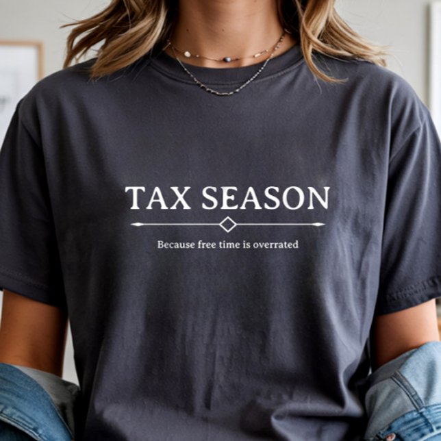 T-shirt En Tri-matière Tax Season Accountant Accounting Funny (Créateur téléchargé)