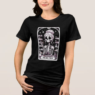 T-shirt En Tri-matière Technicien à ongles de Tarot Noir